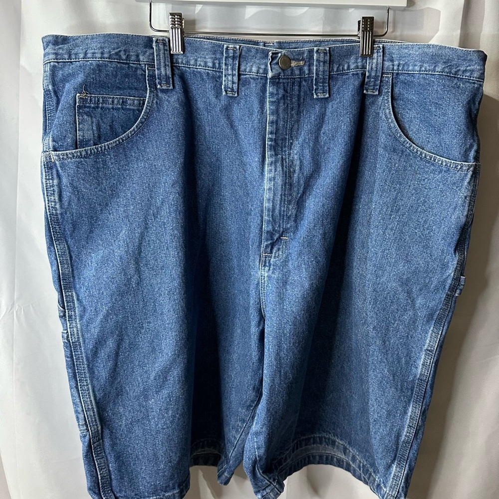 Wrangler Men's Blue carpenter style Jean Shorts